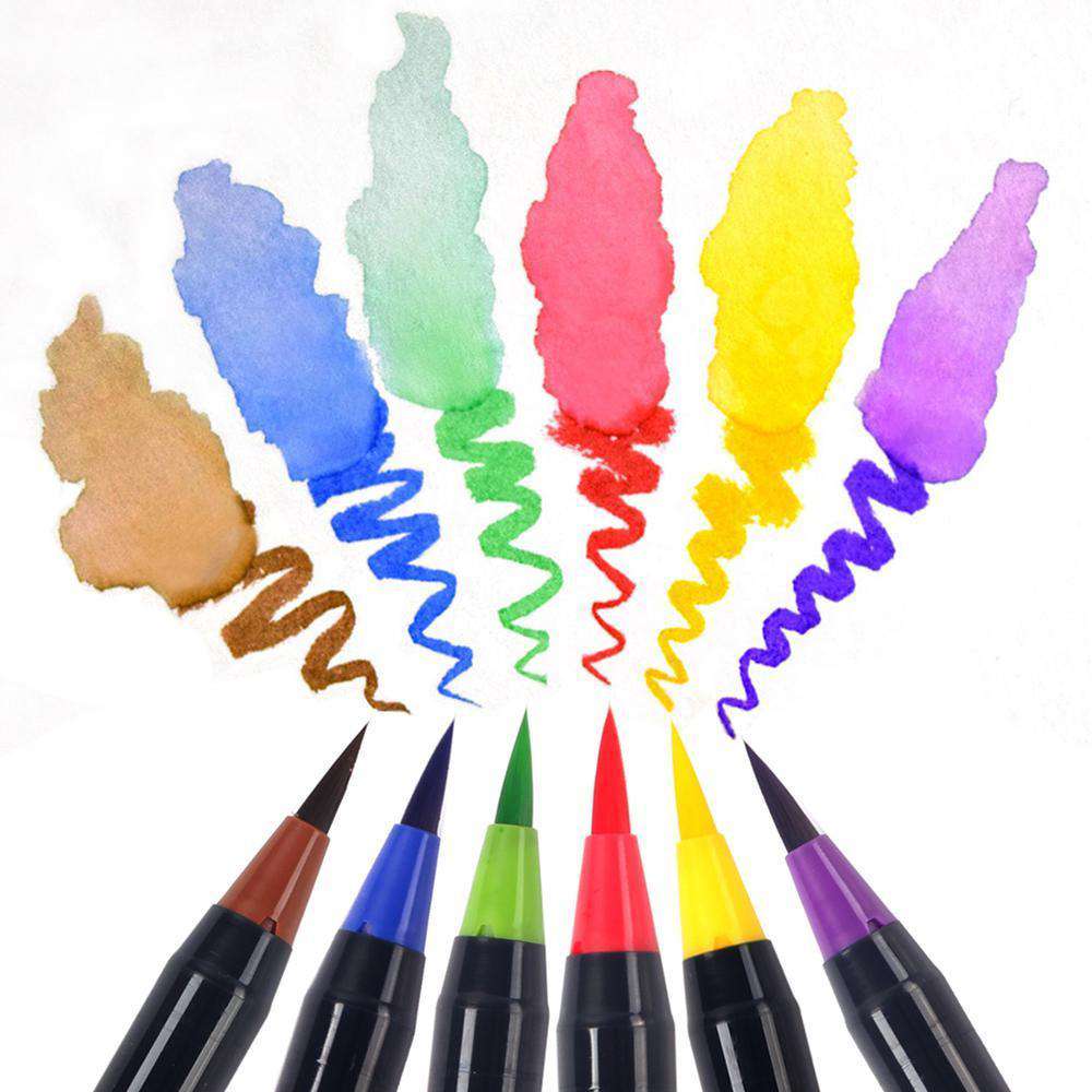 Watercolour Brush Pens - Set of 20 - Image 3