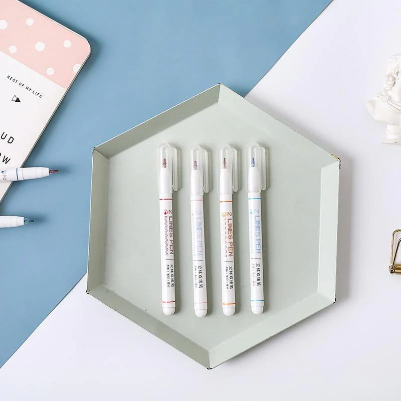 Double Lines Pen - Set of 6! - Image 4