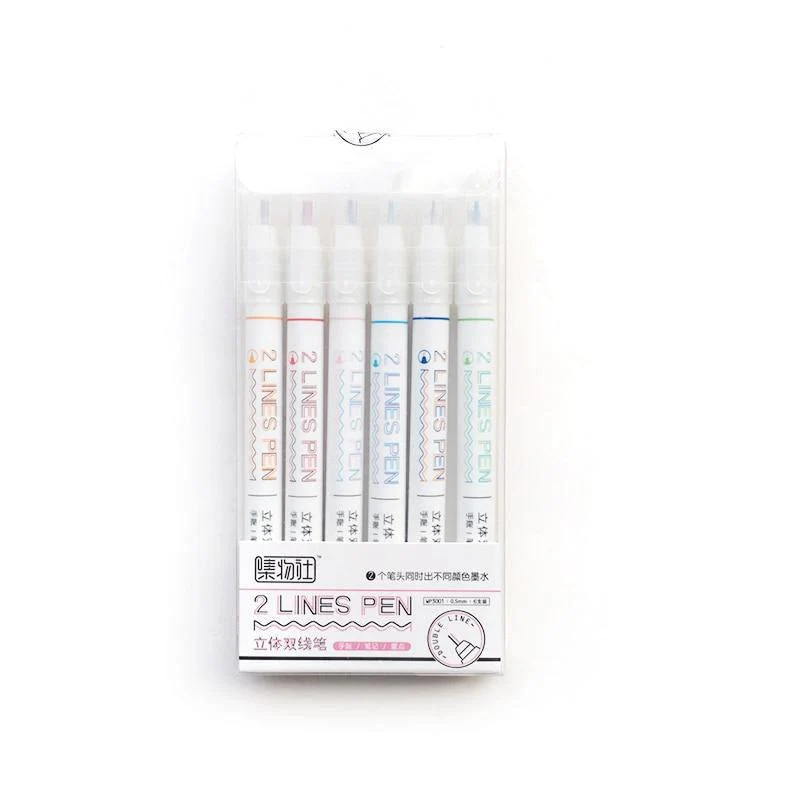 Double Lines Pen - Set of 6! - Image 5