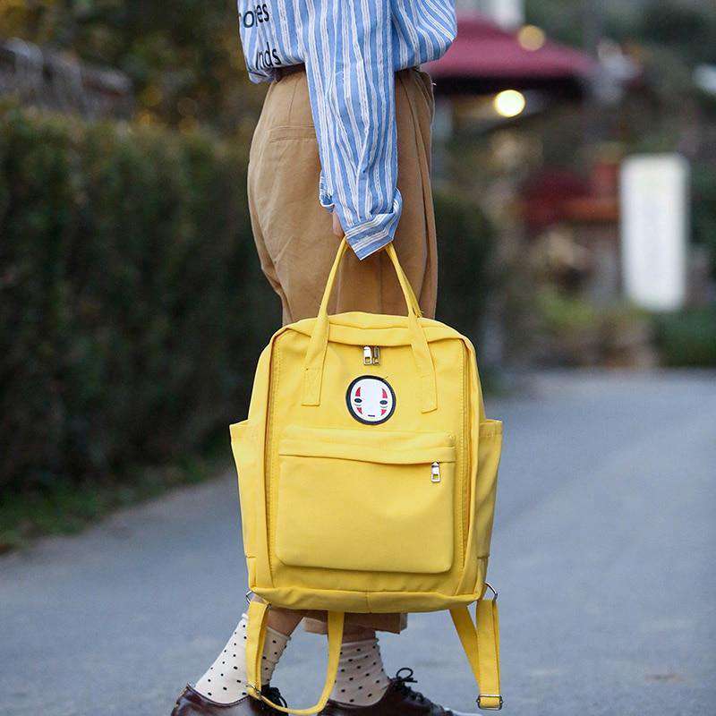 Kawaii Face Pastel Backpack - Image 4