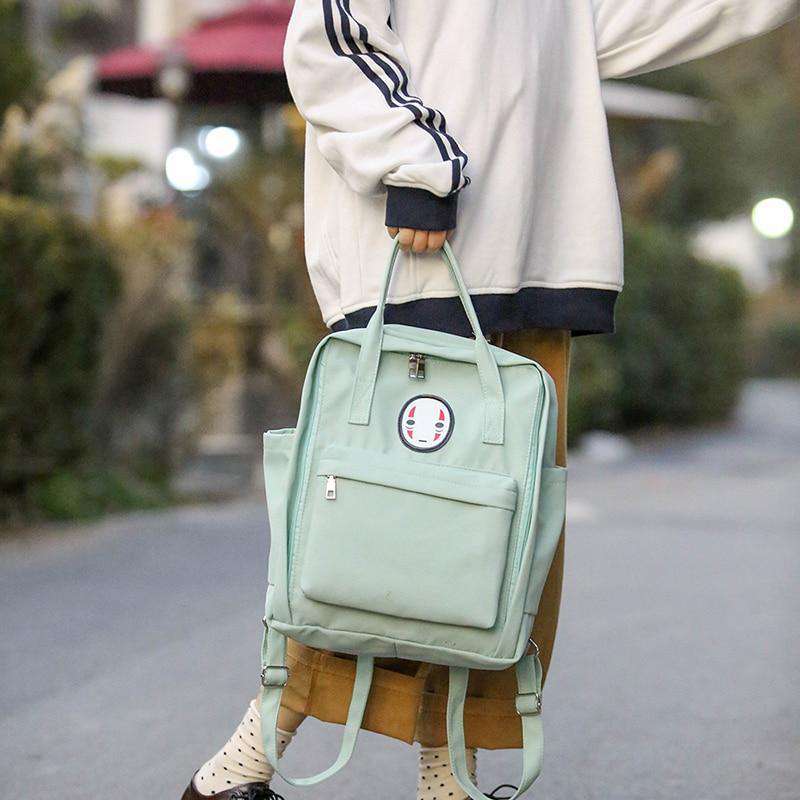 Kawaii Face Pastel Backpack - Image 5