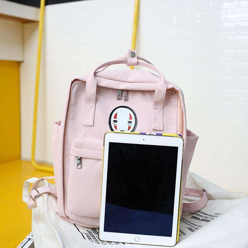Kawaii Face Pastel Backpack - Image 6