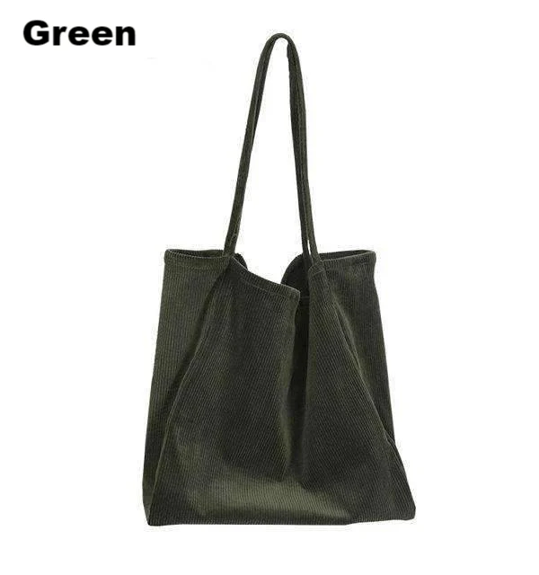 Large Cord Eco Tote Bag - Image 10