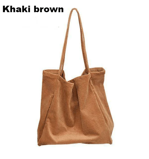 Large Cord Eco Tote Bag - Image 11