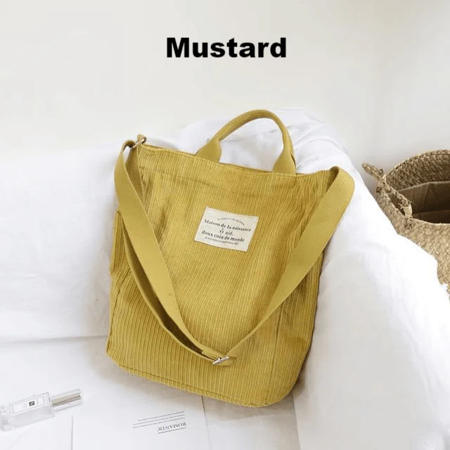 Life + Travel Cord Tote Bag - Image 11