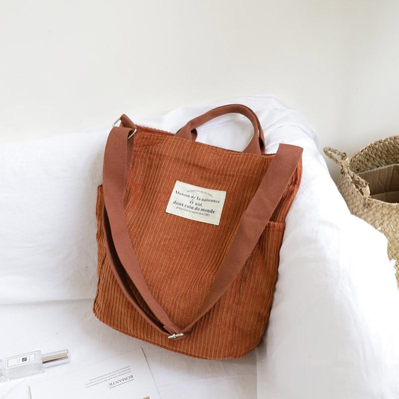 Life + Travel Cord Tote Bag - Image 3