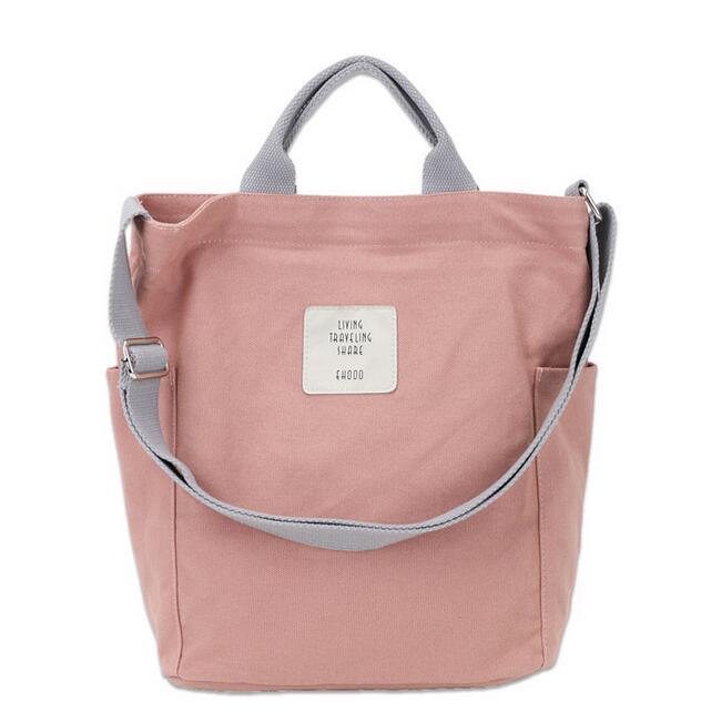 Pastel Aesthetic Canvas Tote Bag - Image 4