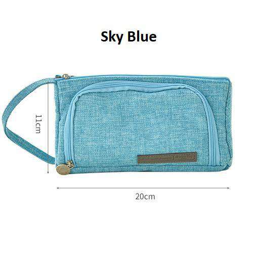 Pouched Stationery Organiser Pencil Case - Image 5