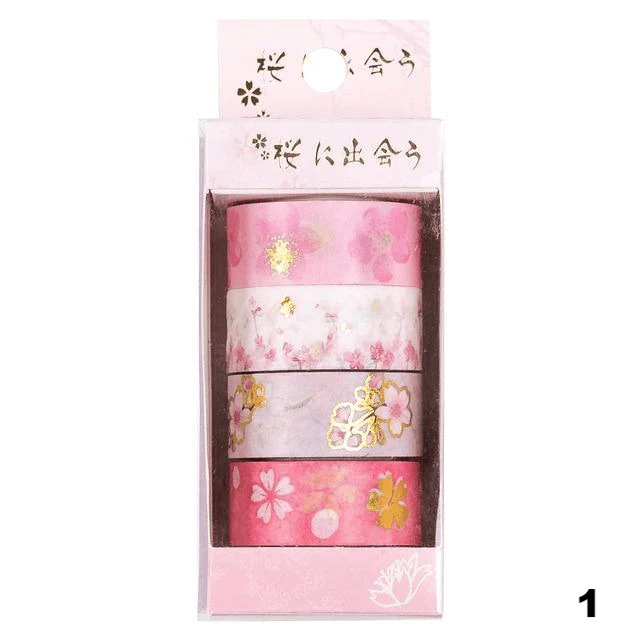 Sakura Galaxy Washi Tape - Set of 4! - Image 6