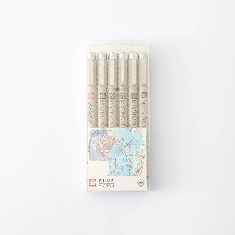 6 Set Sakura Pigma Micron Pens - Image 12