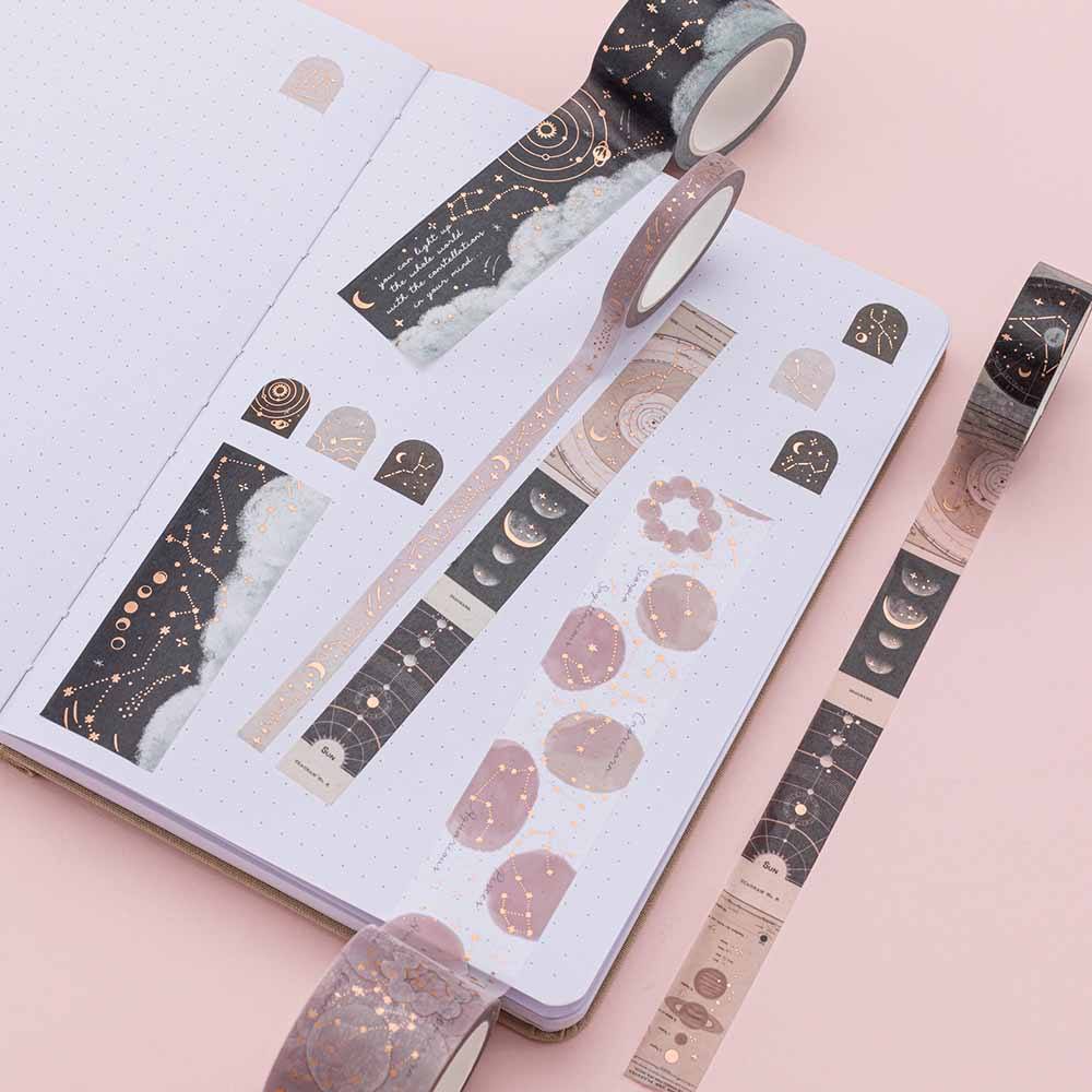 Tsuki ‘Constellations’ Washi Tape Set ☾ - Image 11
