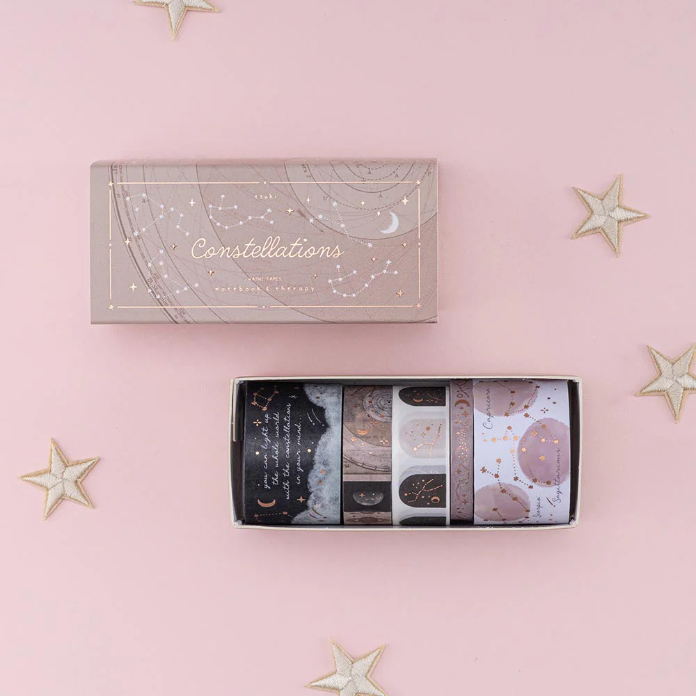 Tsuki ‘Constellations’ Washi Tape Set ☾ - Image 16