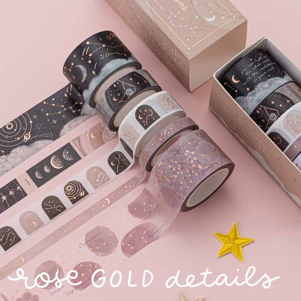 Tsuki ‘Constellations’ Washi Tape Set ☾ - Image 4