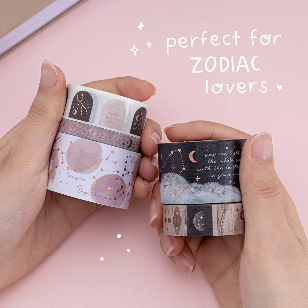 Tsuki ‘Constellations’ Washi Tape Set ☾ - Image 9