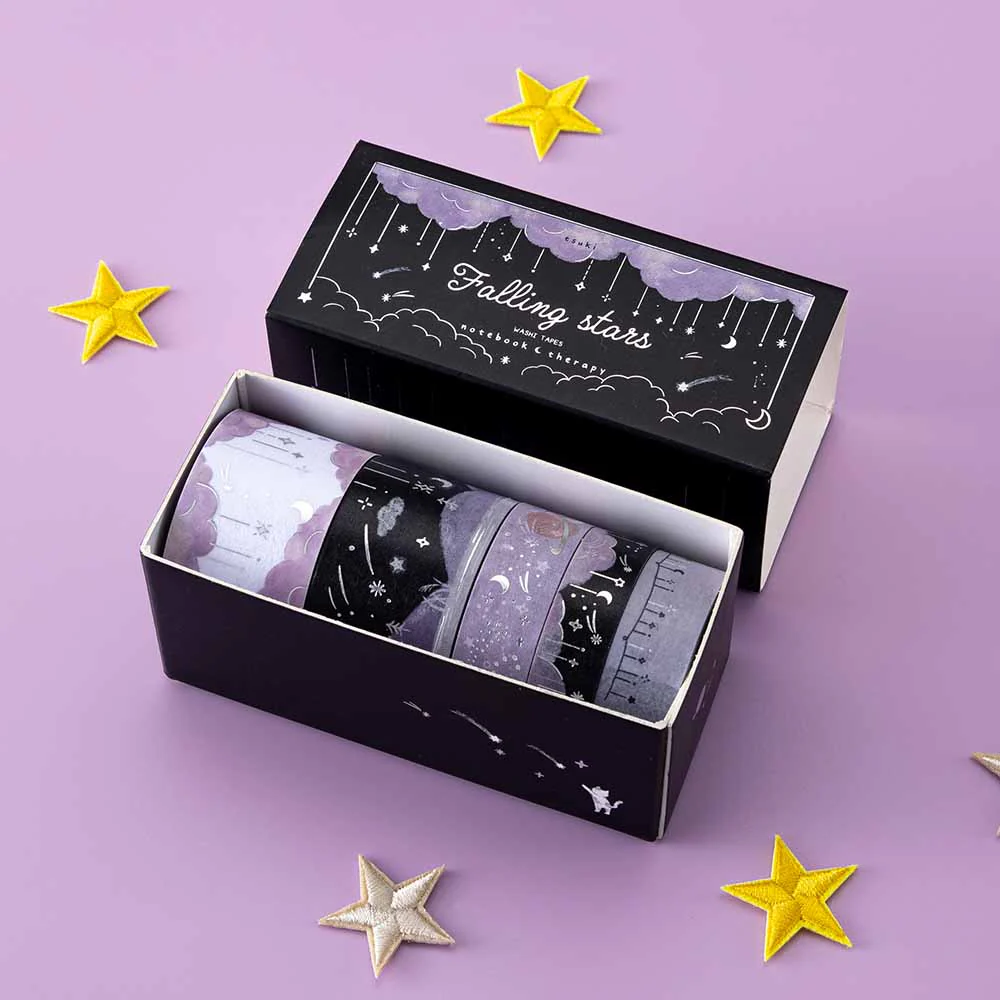 Tsuki ‘Falling Stars’ Washi Tape Set ☾ - Image 13
