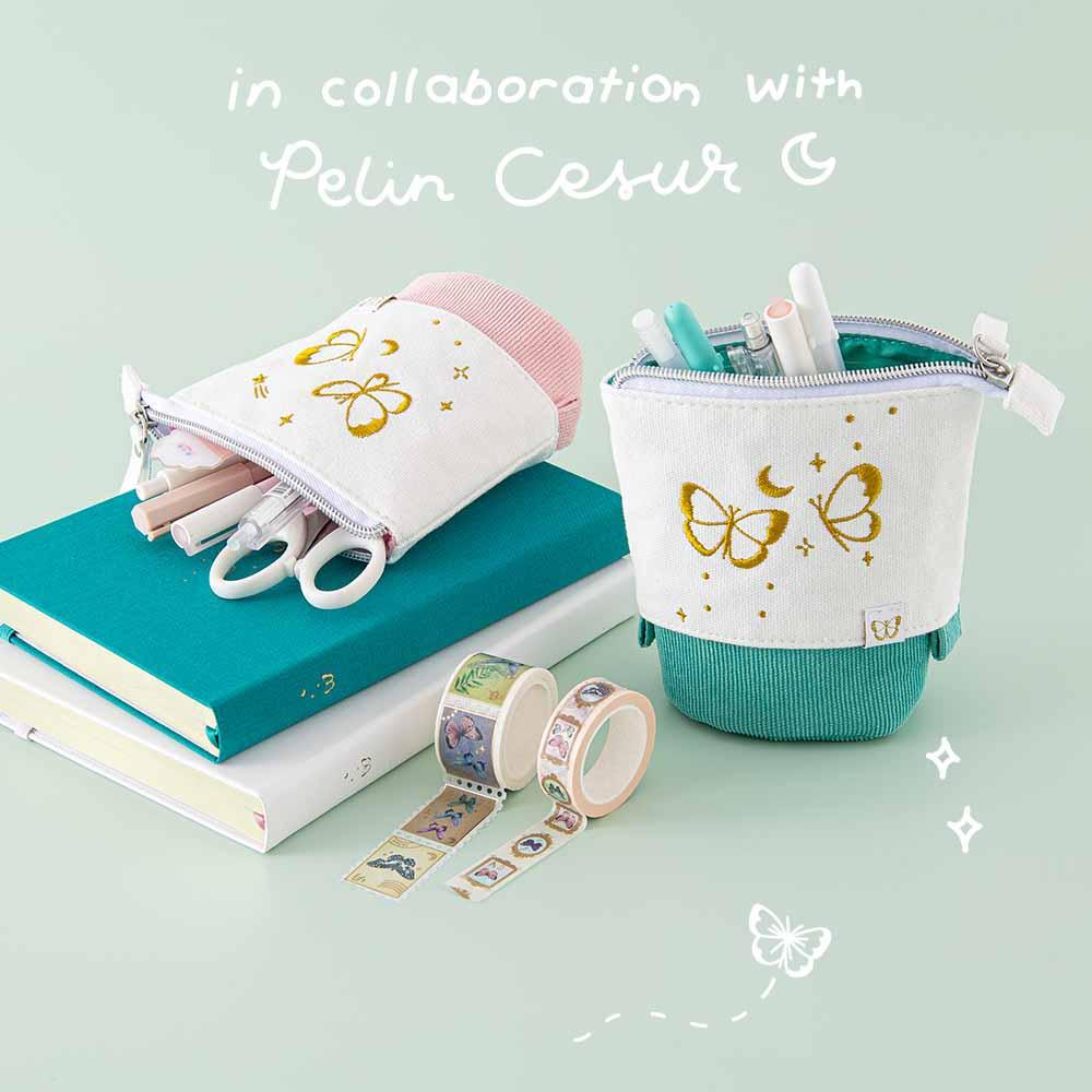 Tsuki ‘Flutter + Dream’ Pop-Up Pencil Case by Notebook Therapy x Pelinkan ☾ - Image 12