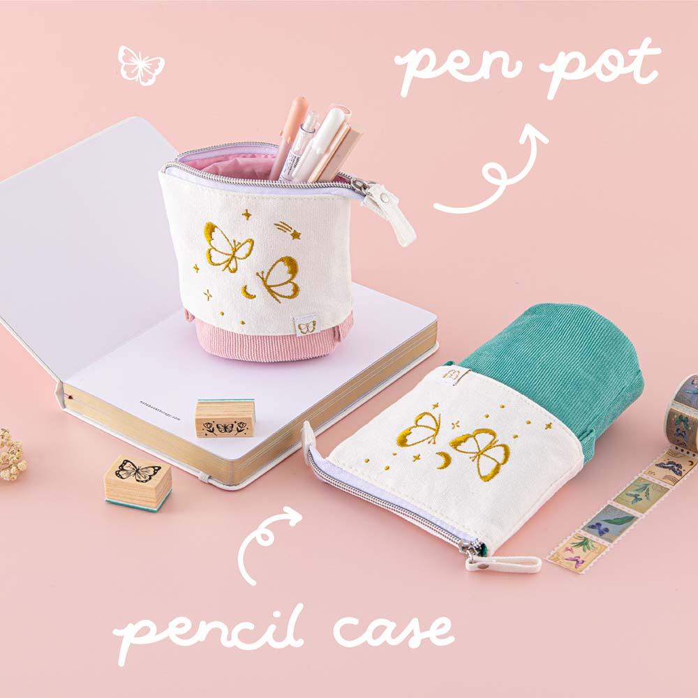 Tsuki ‘Flutter + Dream’ Pop-Up Pencil Case by Notebook Therapy x Pelinkan ☾ - Image 5