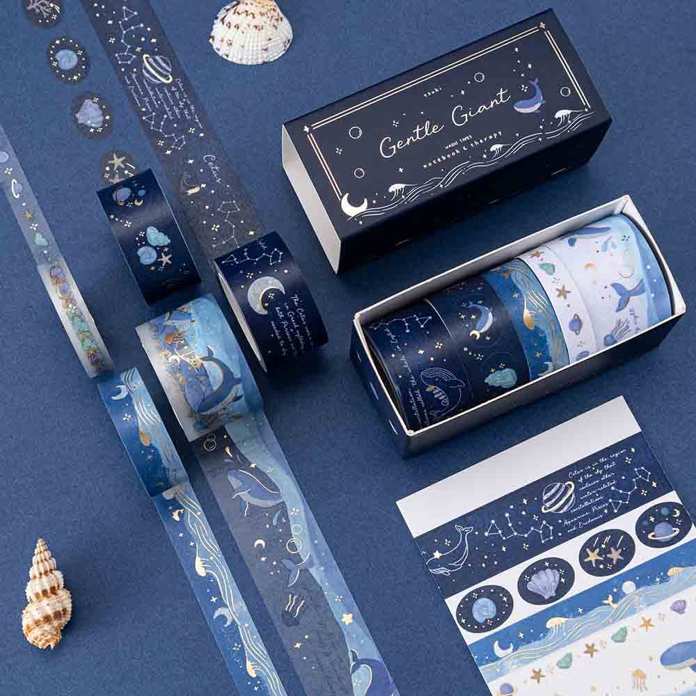 Tsuki ‘Gentle Giant’ Washi Tape Set ☾ - Image 5