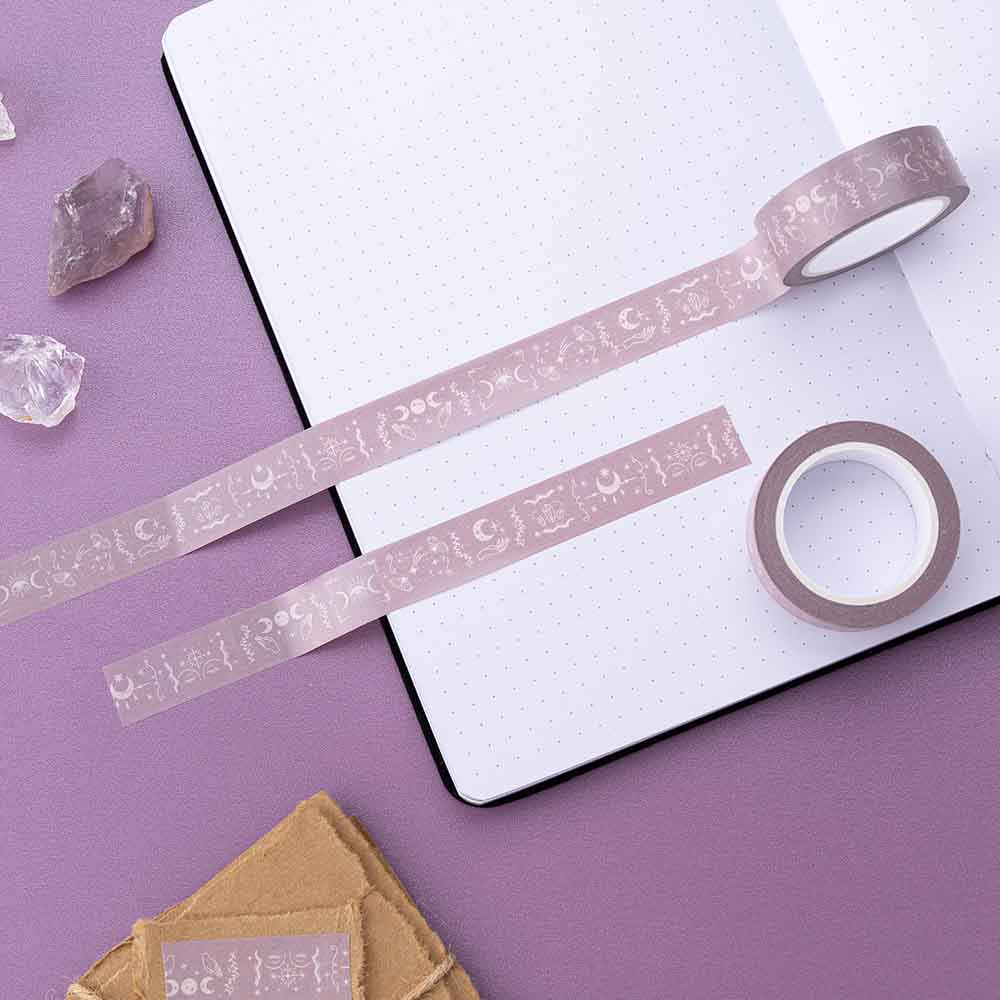 Tsuki ‘Moonlit Blush’ Washi Tape Set ☾ - Image 10