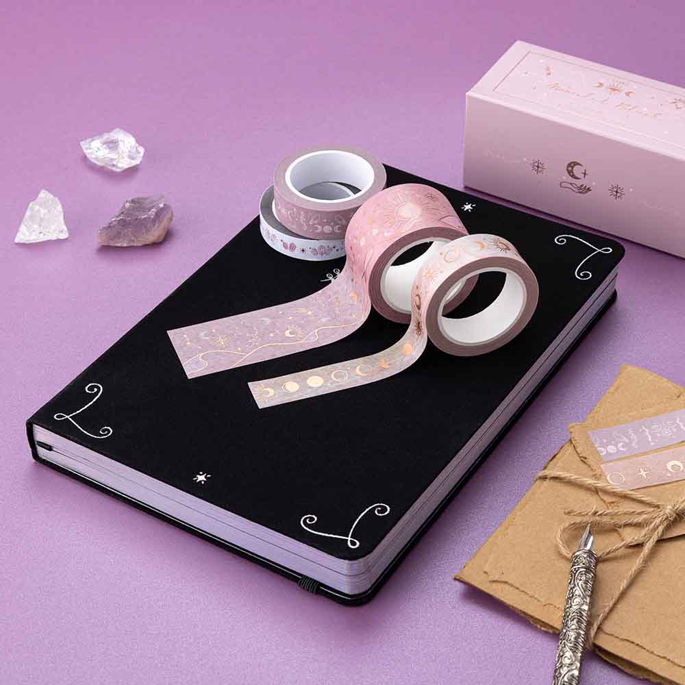 Tsuki ‘Moonlit Blush’ Washi Tape Set ☾ - Image 11