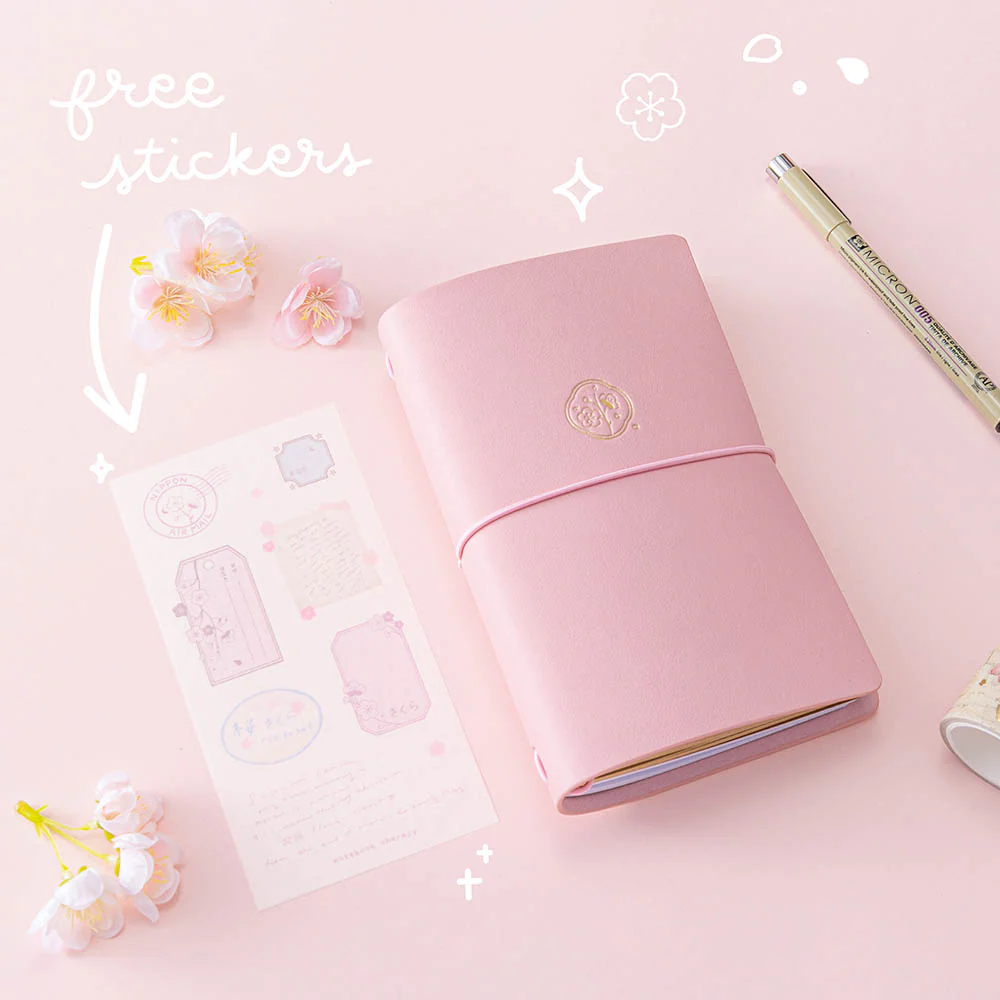 Tsuki ‘Sakura Journey’ Limited Edition Travel Notebook ☾ - Image 9