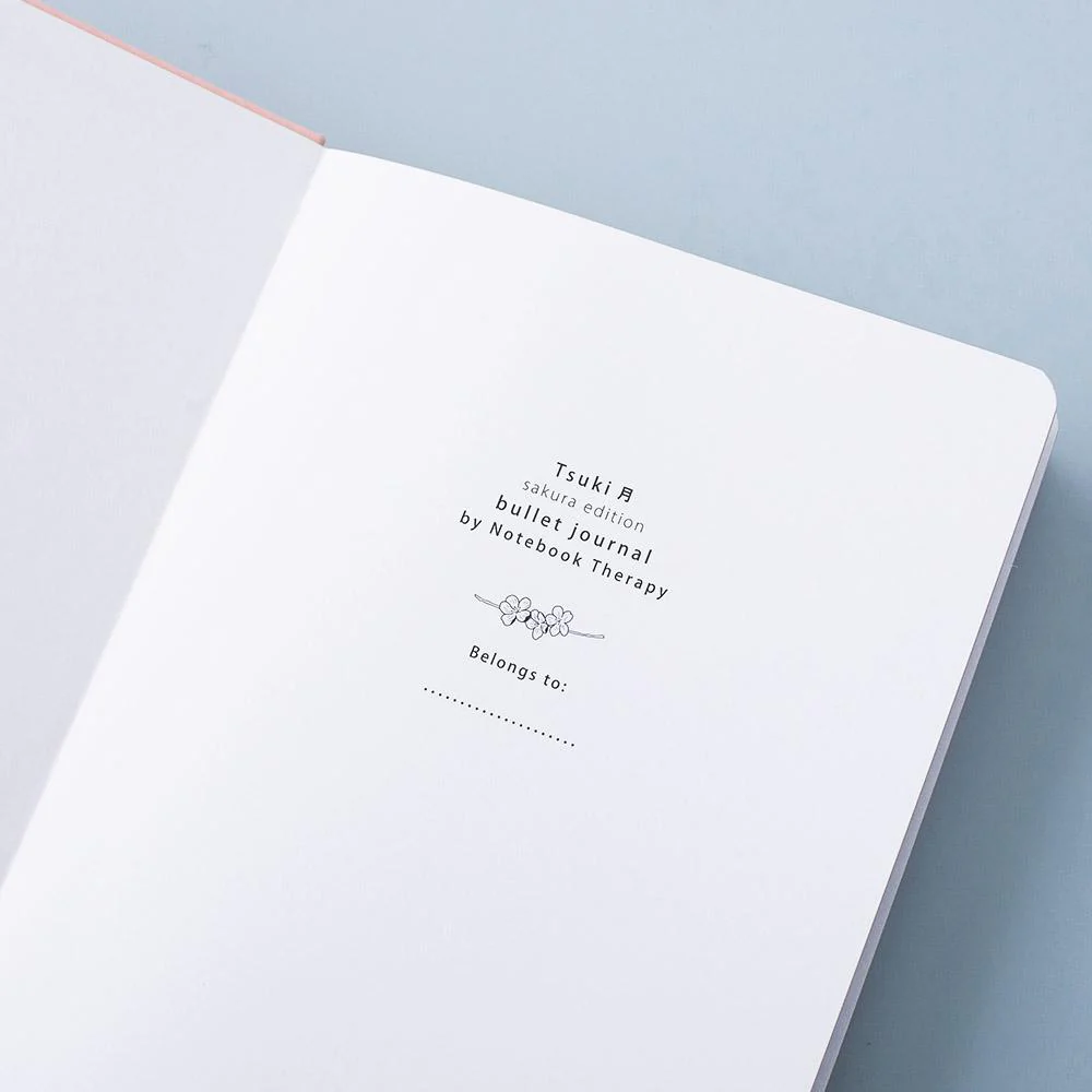 Tsuki 'Sakura' Limited Edition Bullet Journal ☾ - Image 6
