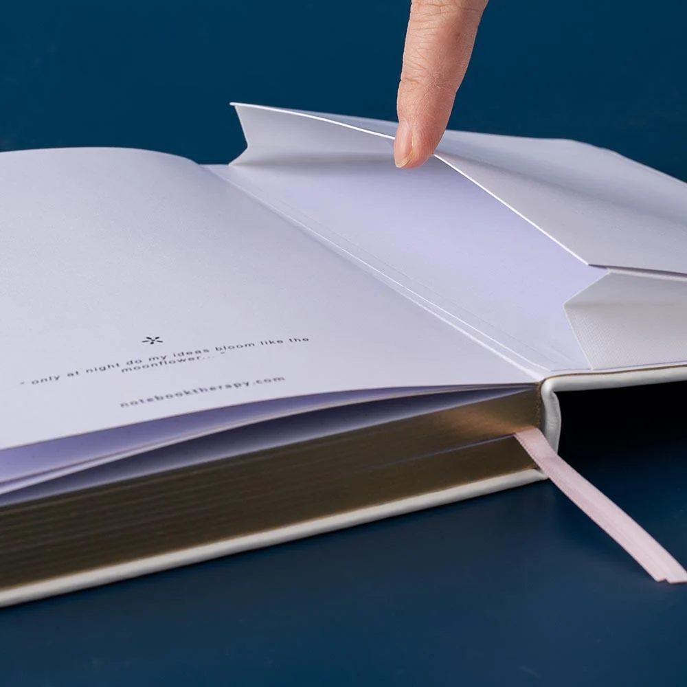 Tsuki 'Moonflower' Winter Limited Edition Luxury Bullet Journal ☾ - Image 6